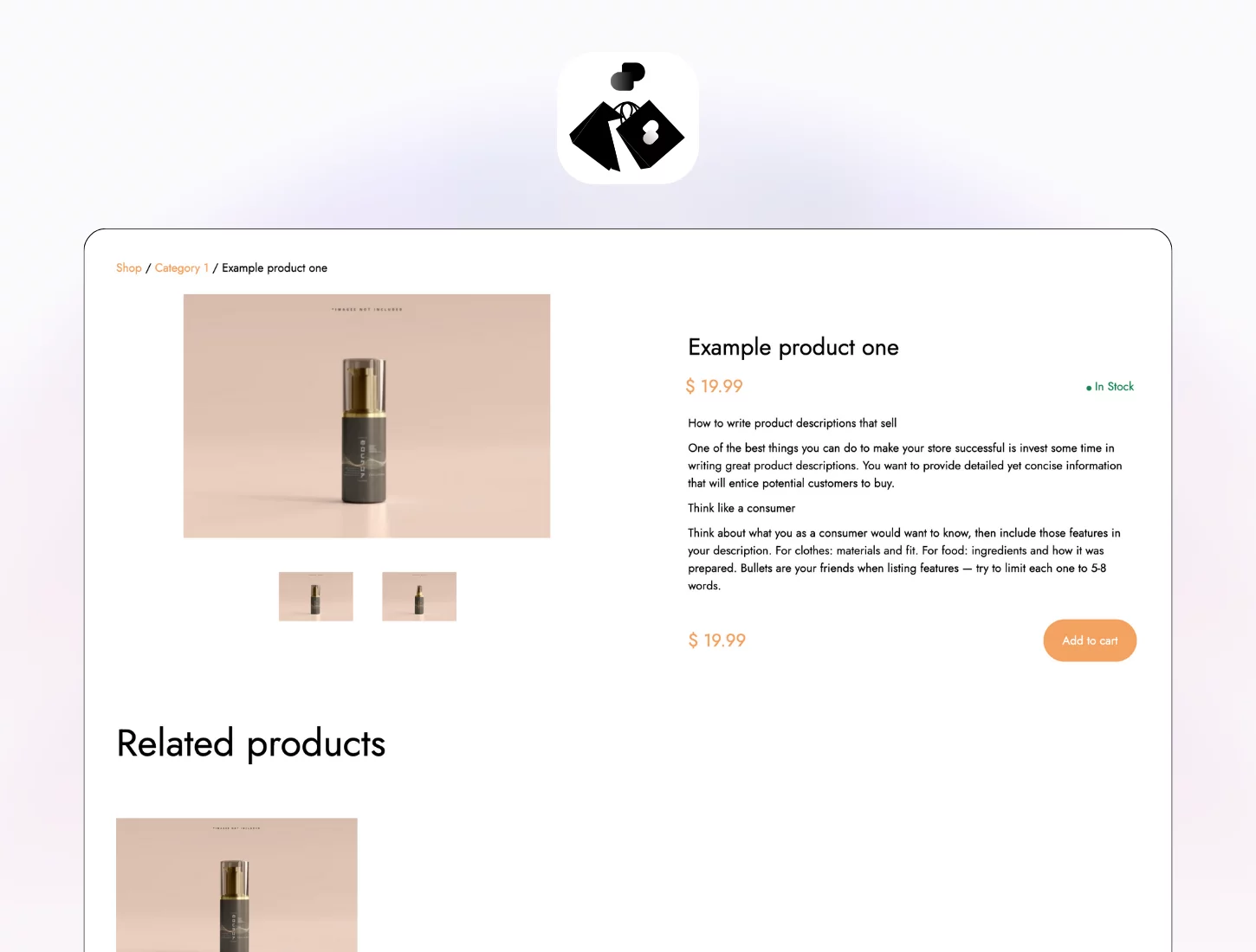 Product thumbnail